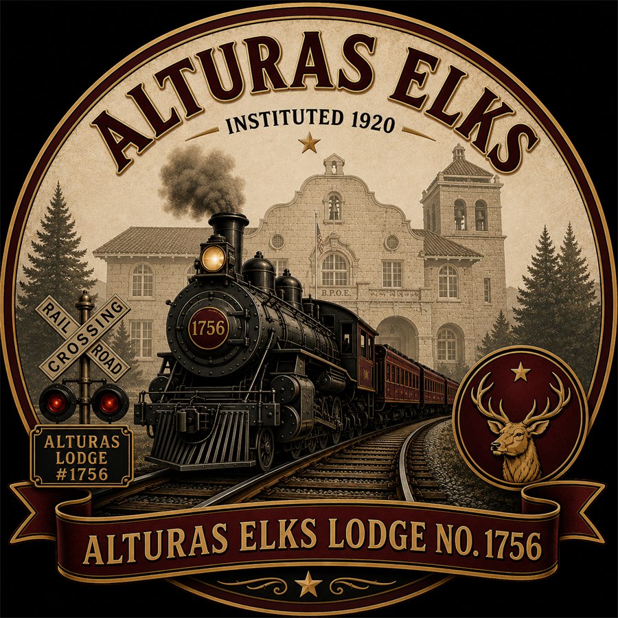 Alturas Elks Lodge No. 1756 logo