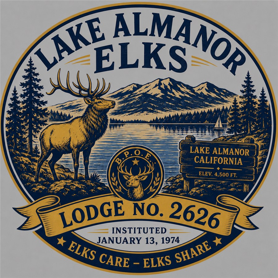 Lake Almanor Elks Lodge No. 2626 logo